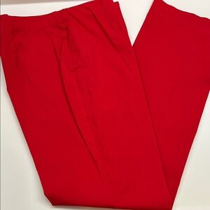 Style & Co. Women's Red Straight Leg Pants
